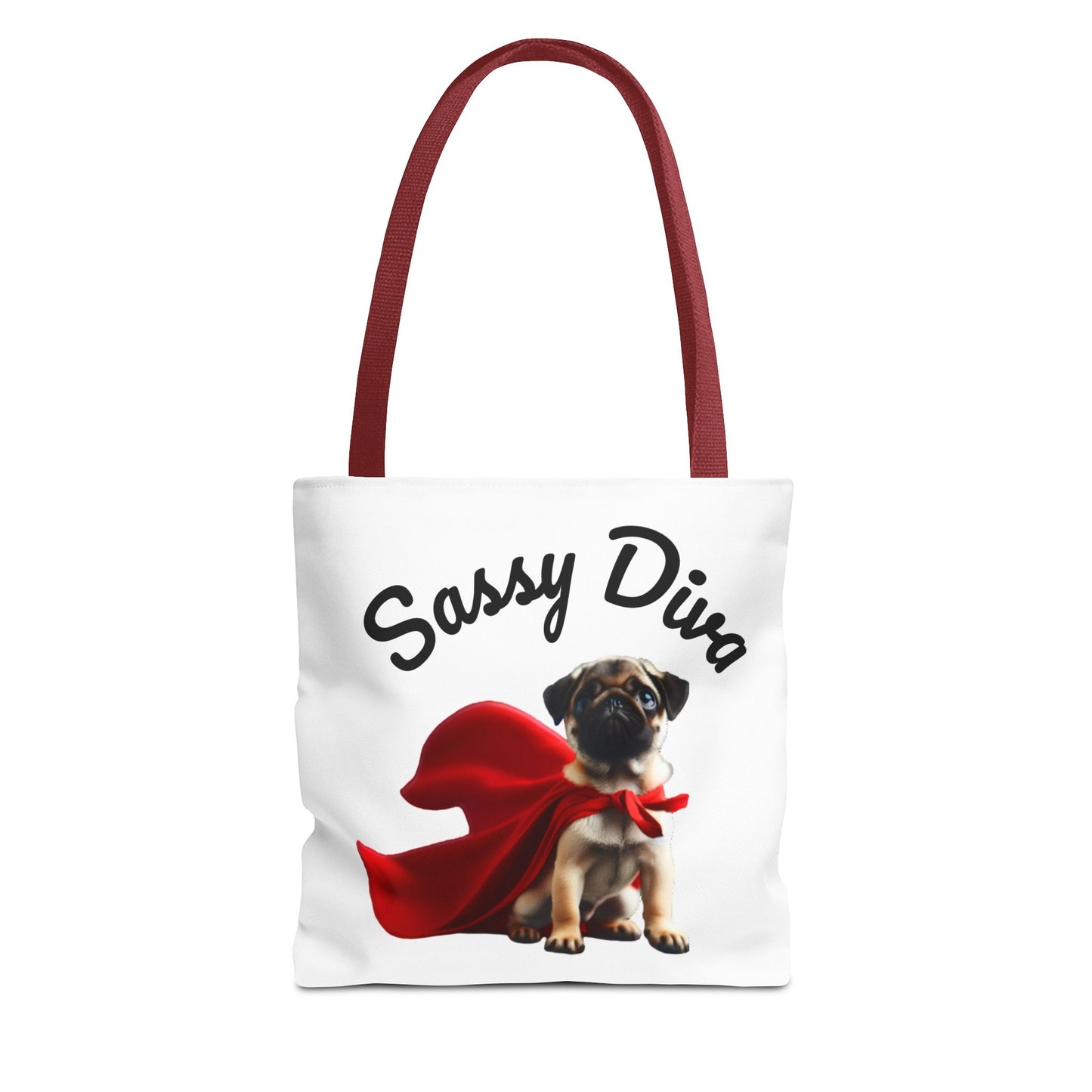 Sassy Diva Tote Bag, Stylish Eco-Friendly Bag, Pet Lover Gift, Dog Mom Accessory, Fun Shopping Bag, Animal Themed Purse