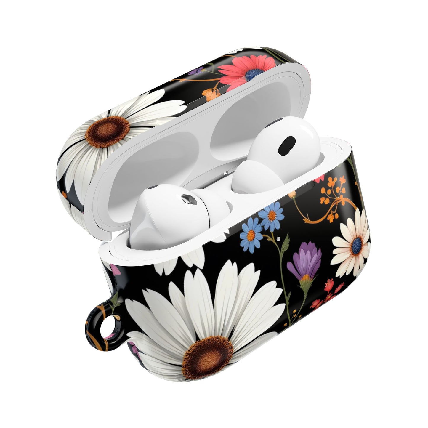 Floral Pattern AirPod Case - Stylish Protection for Your Earbuds