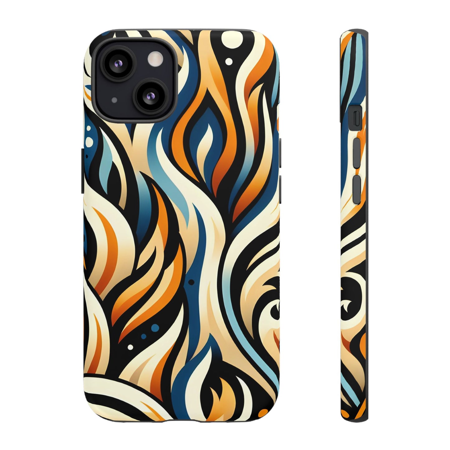 Vibrant Phone Case, Tough Cases, Bohemian Style, Colorful Phone Cover, Gift for Her, Travel Accessory