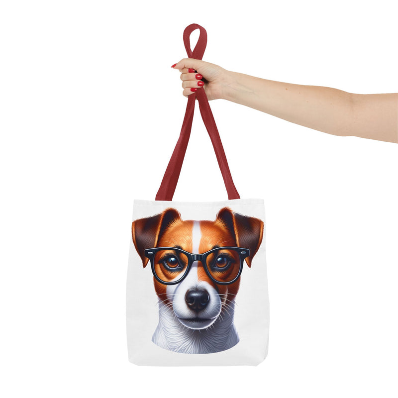 Cool Dog Tote Bag with Glasses - Perfect for Pet Lovers and Everyday Use