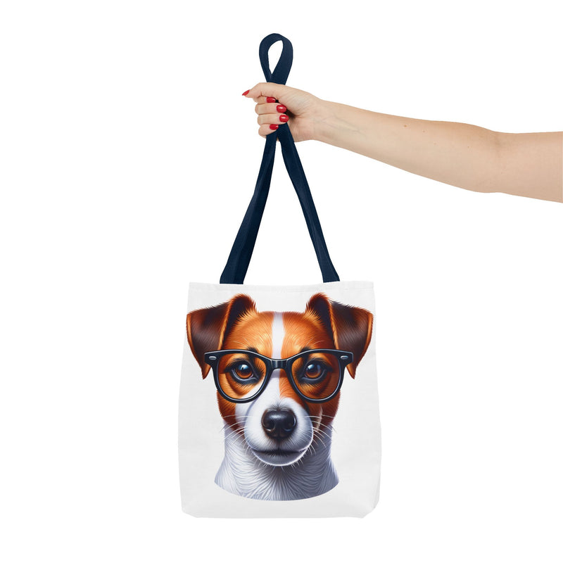 Cool Dog Tote Bag with Glasses - Perfect for Pet Lovers and Everyday Use