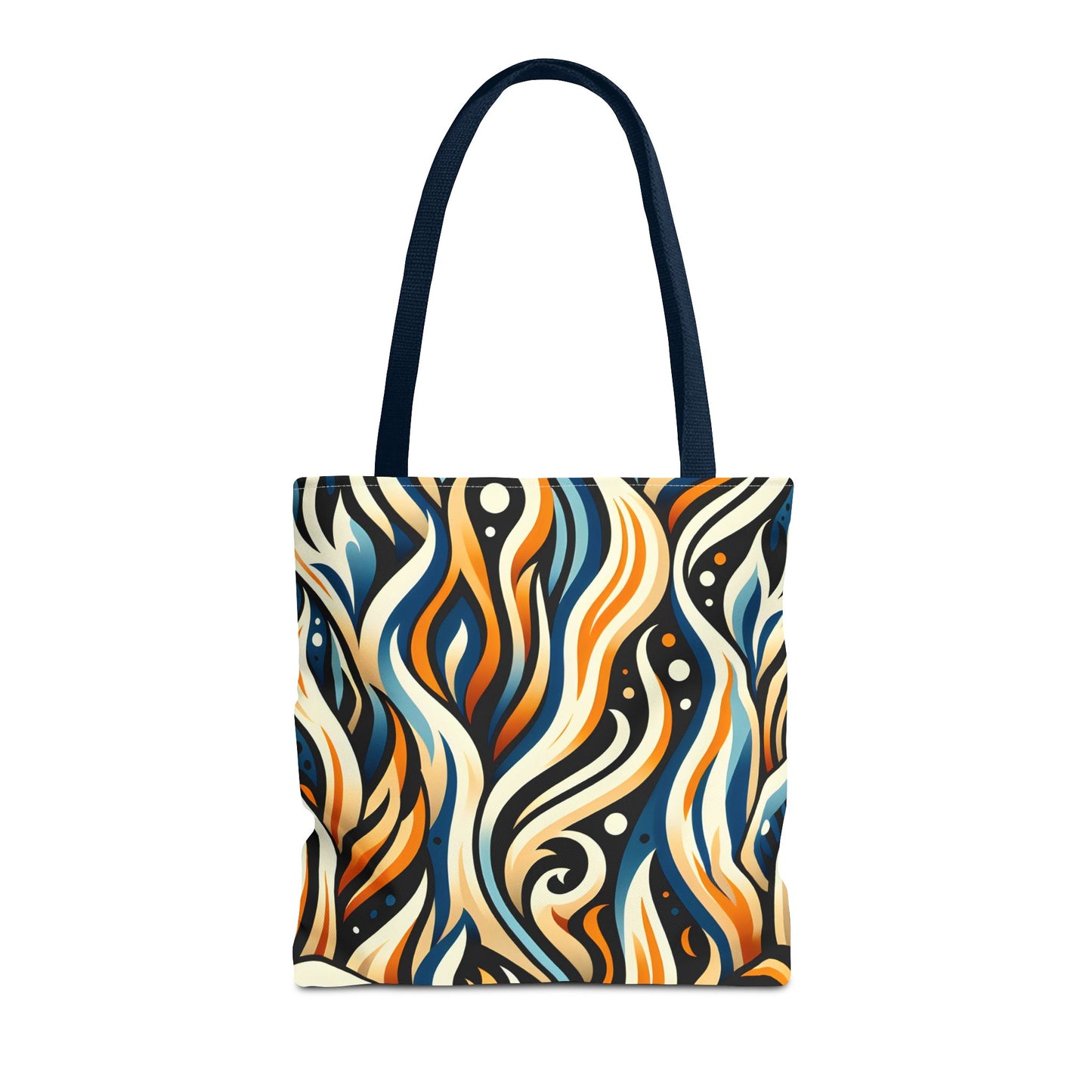 Vibrant Boho Tote Bag - Colorful AOP Design, Beach Essential, Everyday Carry, Gift Idea, Stylish and Functional
