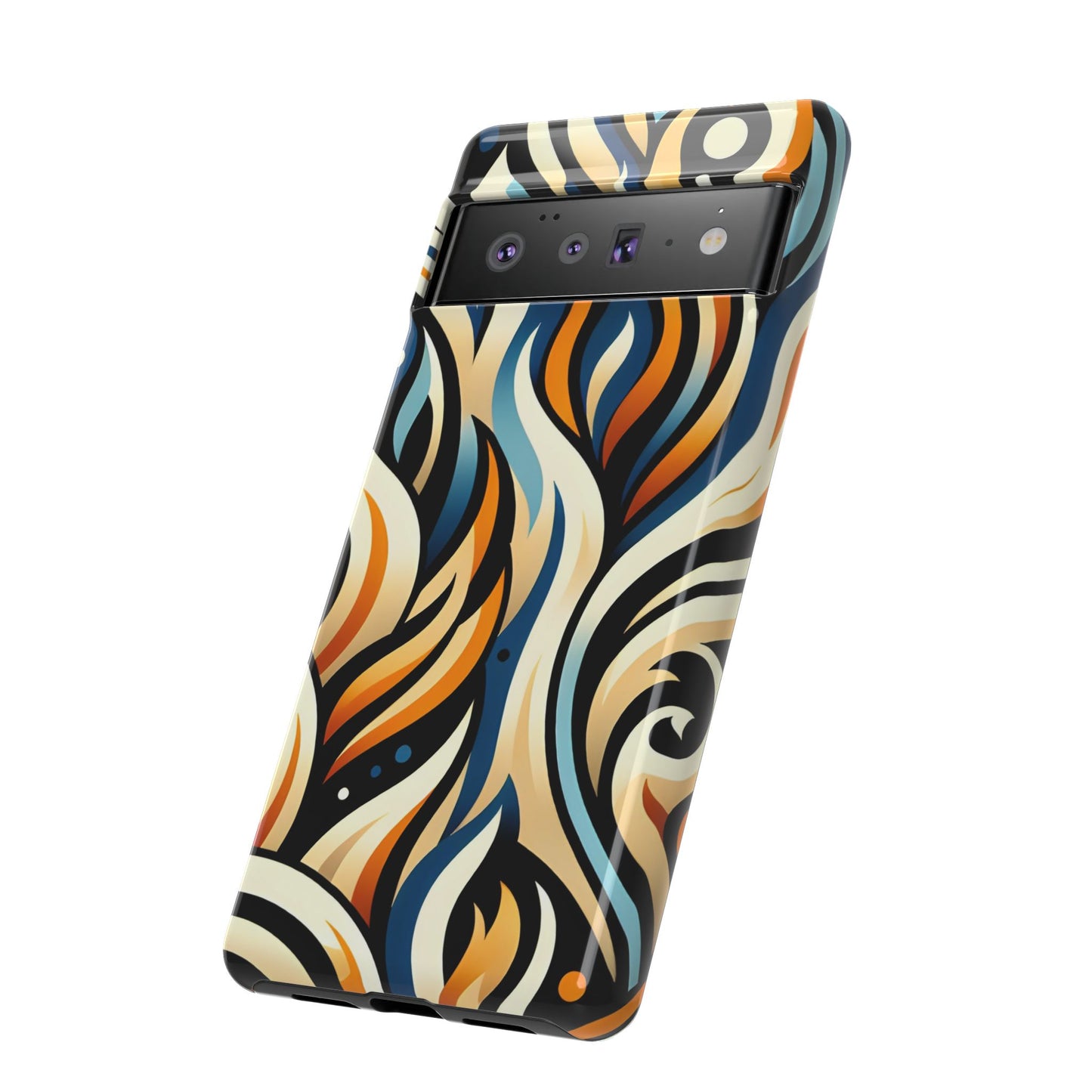 Vibrant Phone Case, Tough Cases, Bohemian Style, Colorful Phone Cover, Gift for Her, Travel Accessory