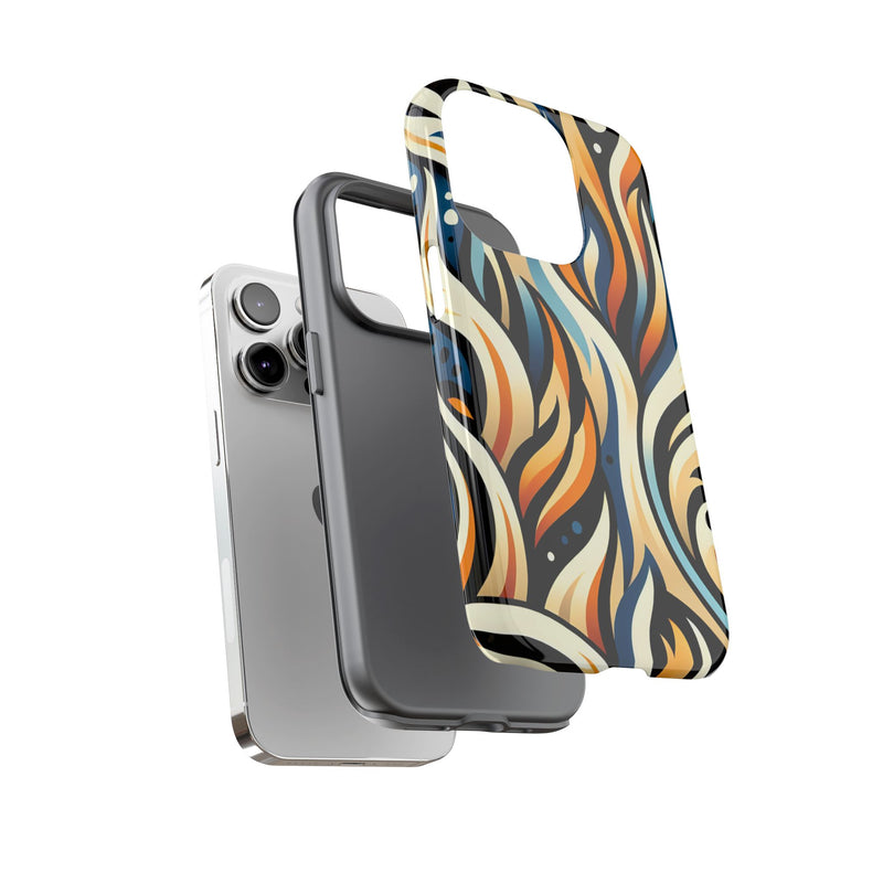 Vibrant Phone Case, Tough Cases, Bohemian Style, Colorful Phone Cover, Gift for Her, Travel Accessory