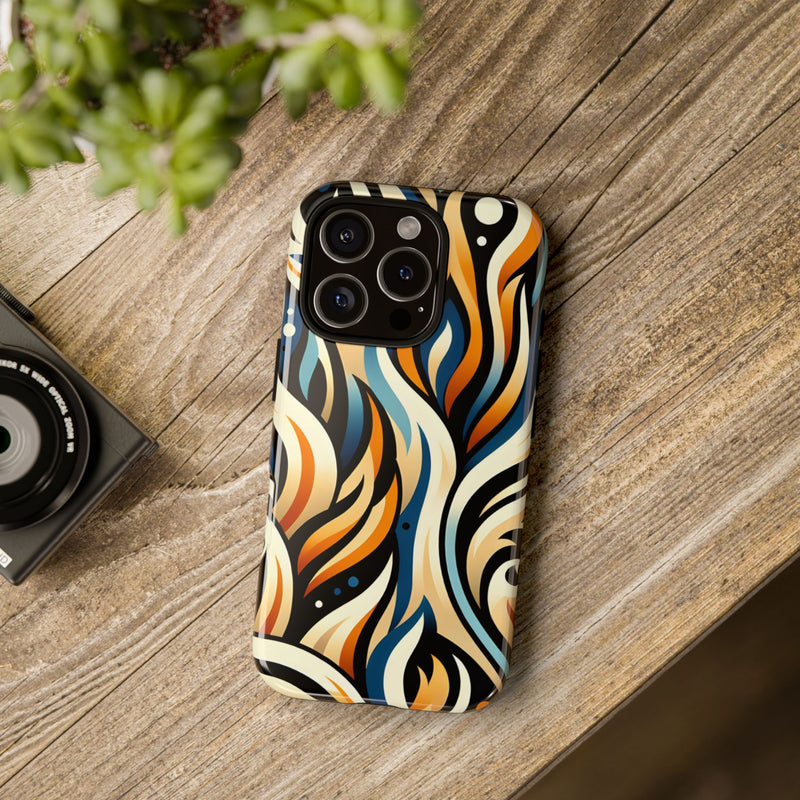 Vibrant Phone Case, Tough Cases, Bohemian Style, Colorful Phone Cover, Gift for Her, Travel Accessory
