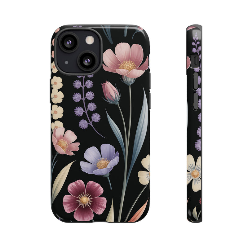 Floral Phone Case - Tough Cases with Elegant Botanical Design