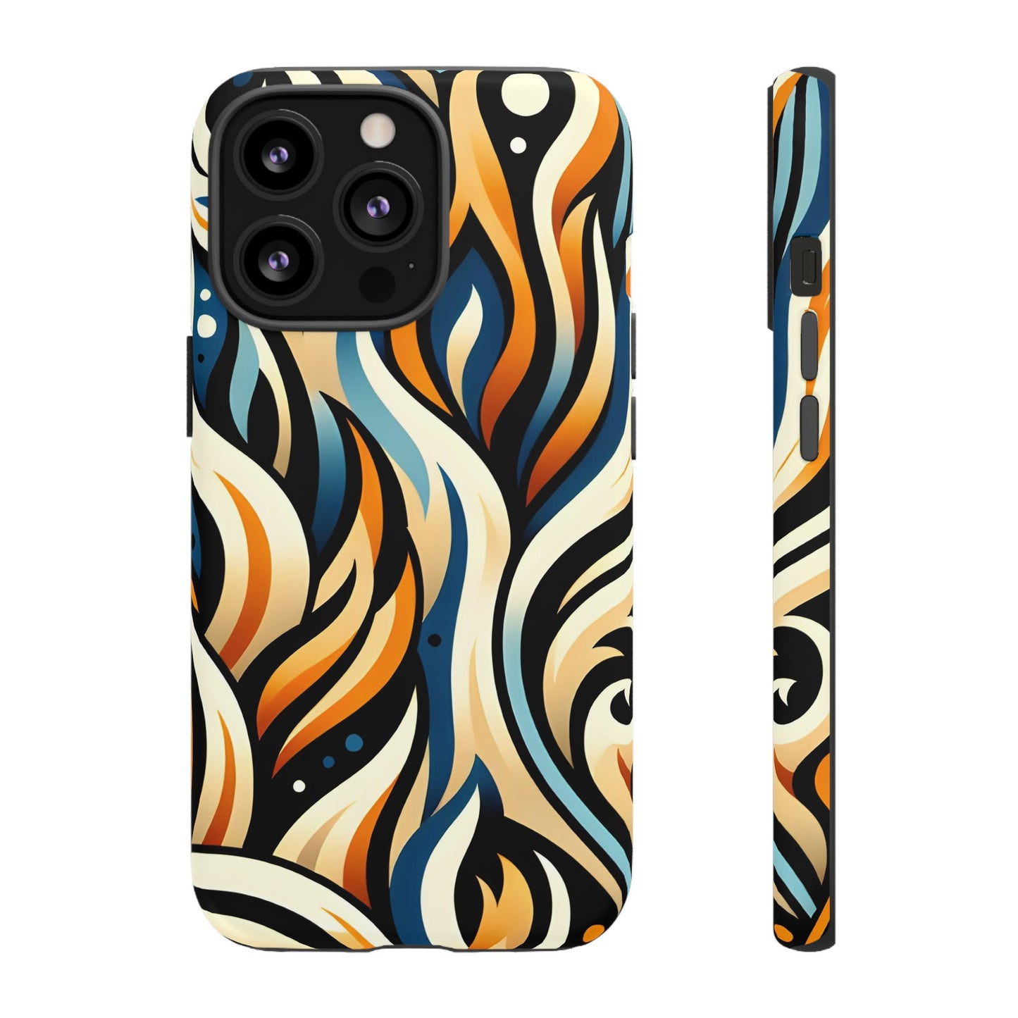 Vibrant Phone Case, Tough Cases, Bohemian Style, Colorful Phone Cover, Gift for Her, Travel Accessory