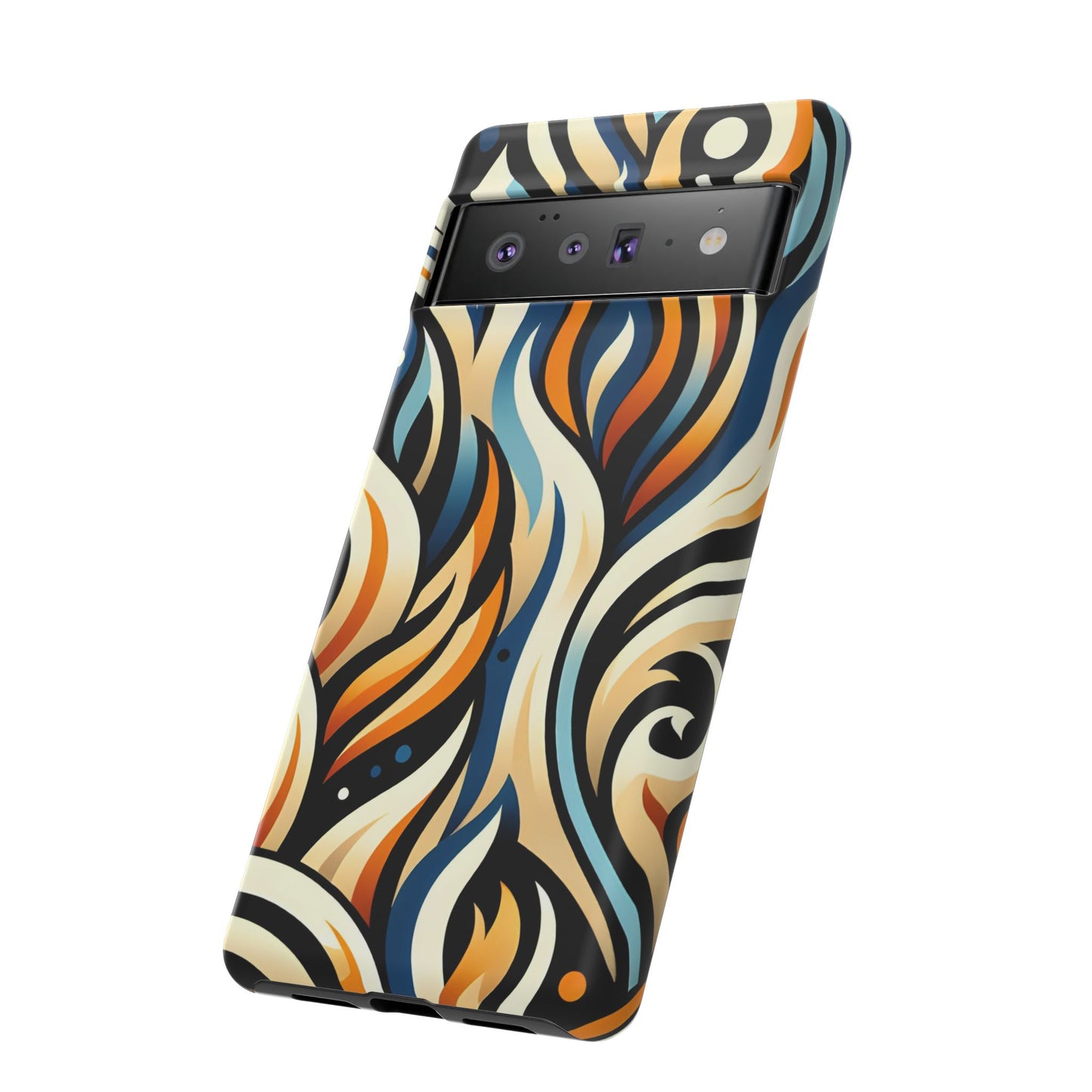 Vibrant Phone Case, Tough Cases, Bohemian Style, Colorful Phone Cover, Gift for Her, Travel Accessory