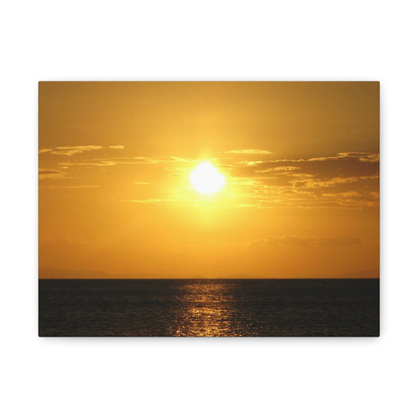 Sunset Canvas Wall Art - 1.25" Stretched Matte Finish