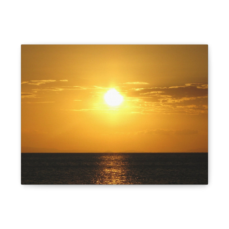 Sunset Canvas Wall Art - 1.25" Stretched Matte Finish
