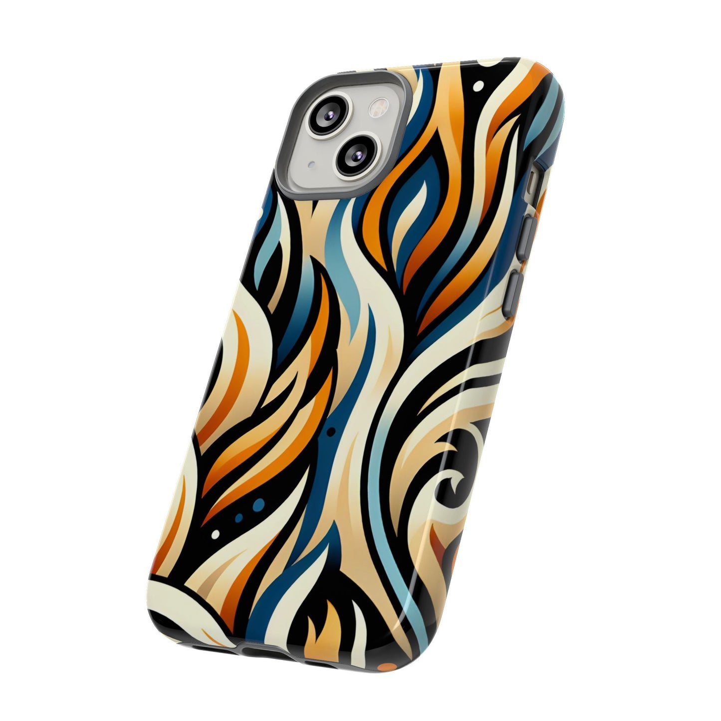 Vibrant Phone Case, Tough Cases, Bohemian Style, Colorful Phone Cover, Gift for Her, Travel Accessory