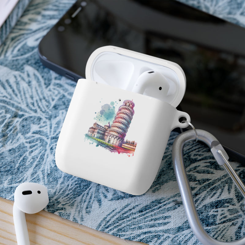 Colorful Travel AirPods Case Cover - Pisa & Venice Designs