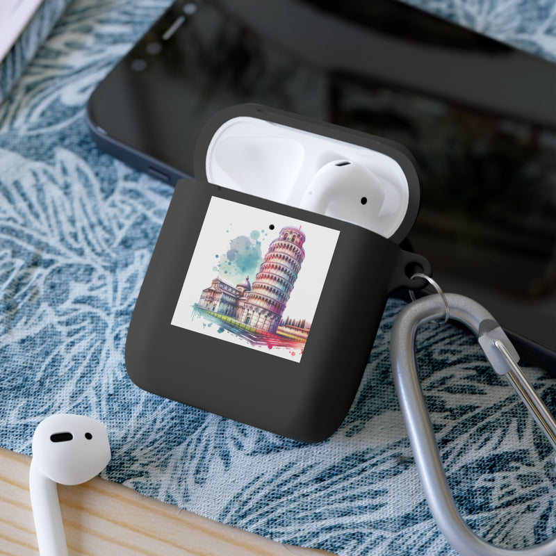 Colorful Travel AirPods Case Cover - Pisa & Venice Designs