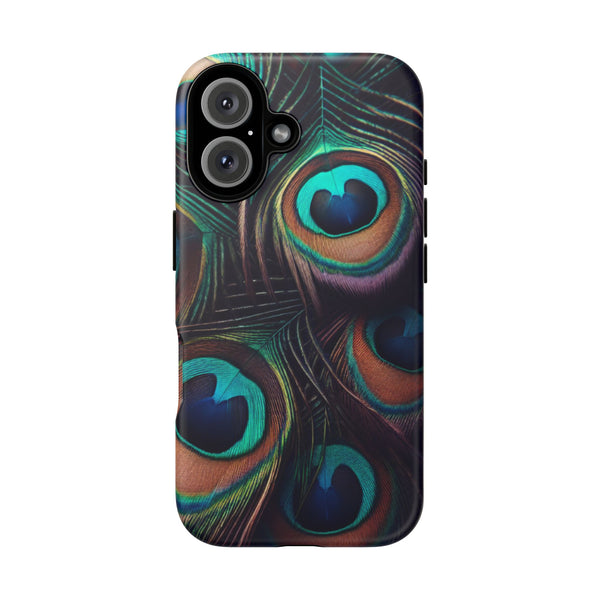 Peacock Feather Phone Case - Tough & Stylish Protection