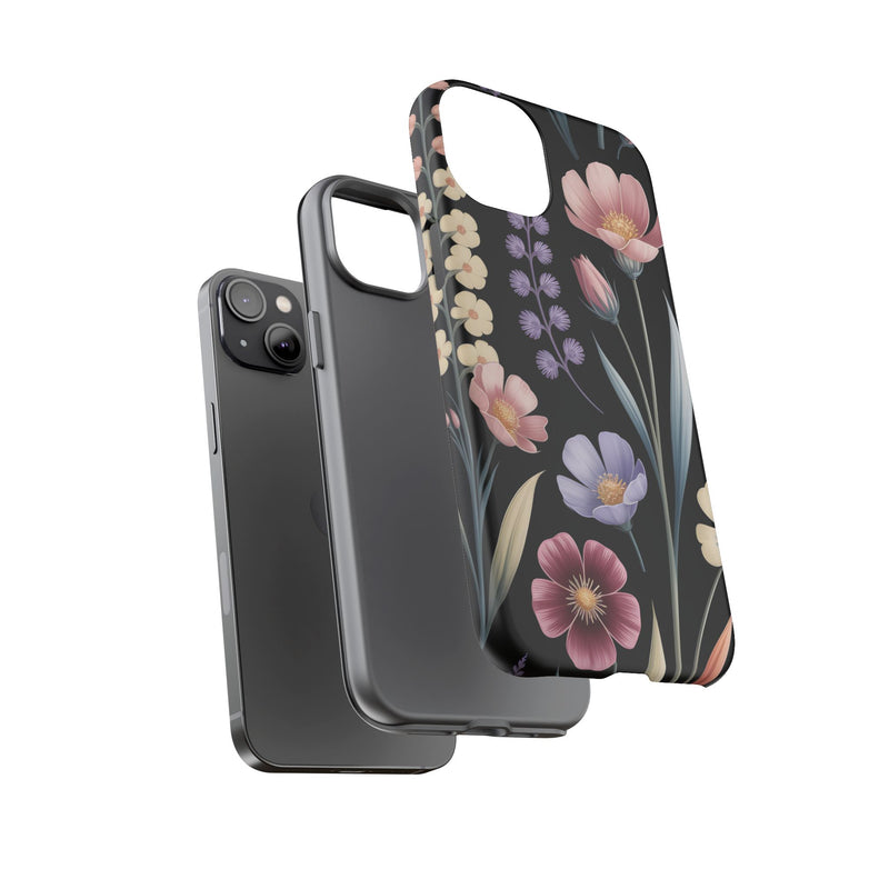 Floral Phone Case - Tough Cases with Elegant Botanical Design