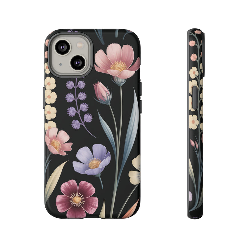 Floral Phone Case - Tough Cases with Elegant Botanical Design