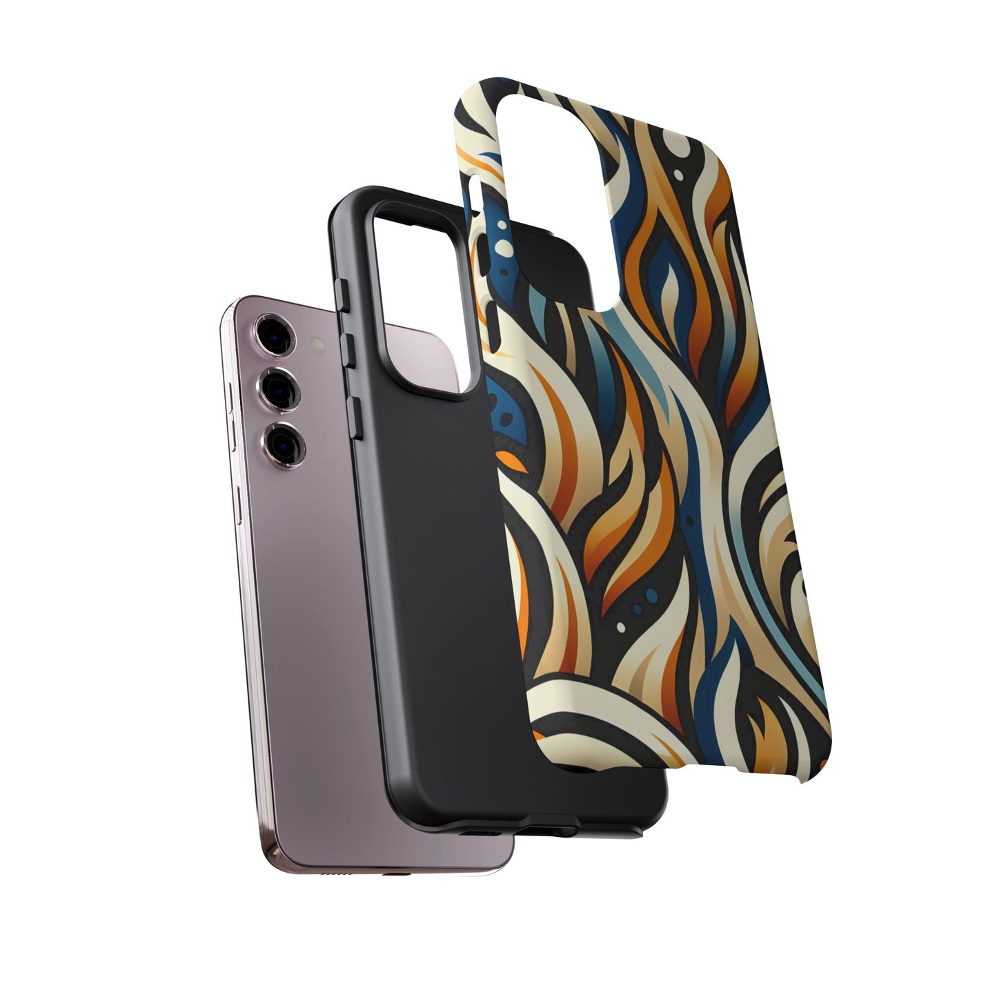 Vibrant Phone Case, Tough Cases, Bohemian Style, Colorful Phone Cover, Gift for Her, Travel Accessory