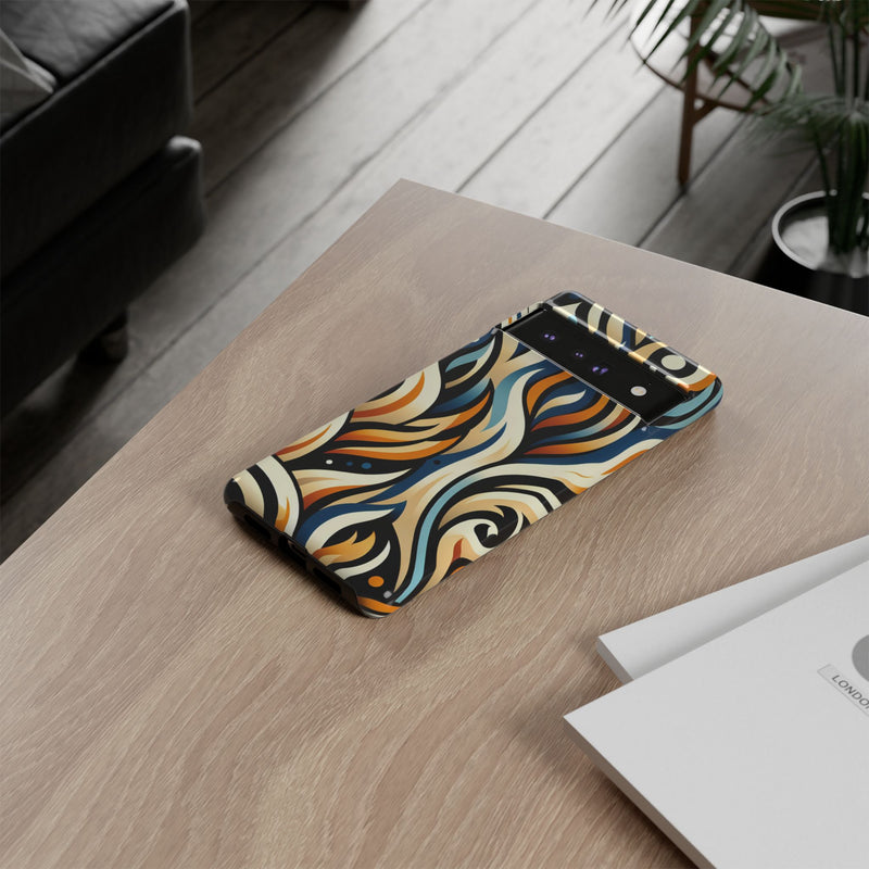Vibrant Phone Case, Tough Cases, Bohemian Style, Colorful Phone Cover, Gift for Her, Travel Accessory