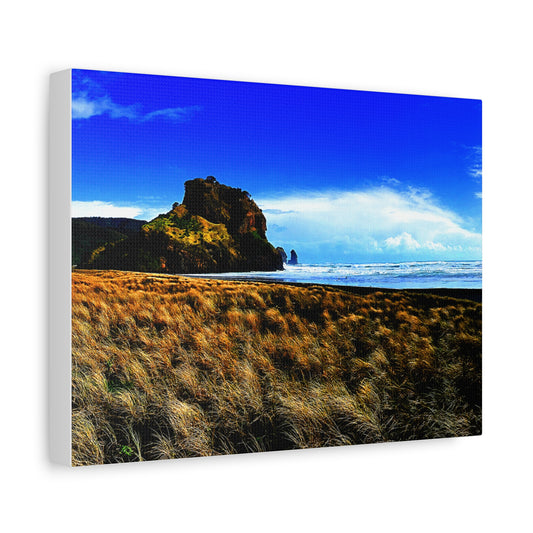 Coastal Landscape Canvas Art - Matte Stretched Wall Decor