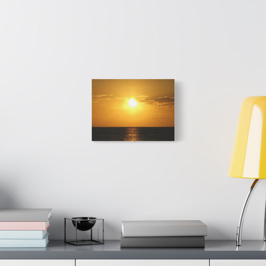 Sunset Canvas Wall Art - 1.25" Stretched Matte Finish