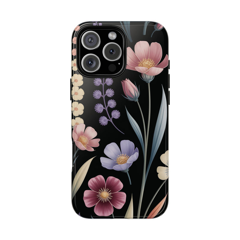 Floral Phone Case - Tough Cases with Elegant Botanical Design