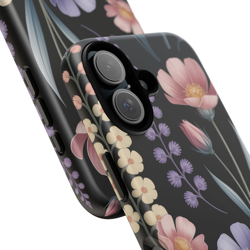Floral Phone Case - Tough Cases with Elegant Botanical Design