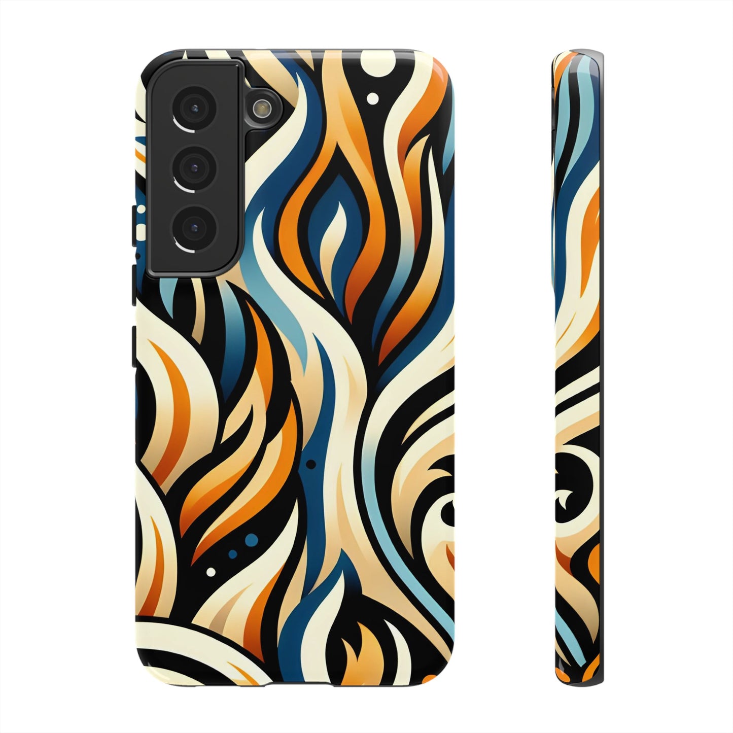 Vibrant Phone Case, Tough Cases, Bohemian Style, Colorful Phone Cover, Gift for Her, Travel Accessory