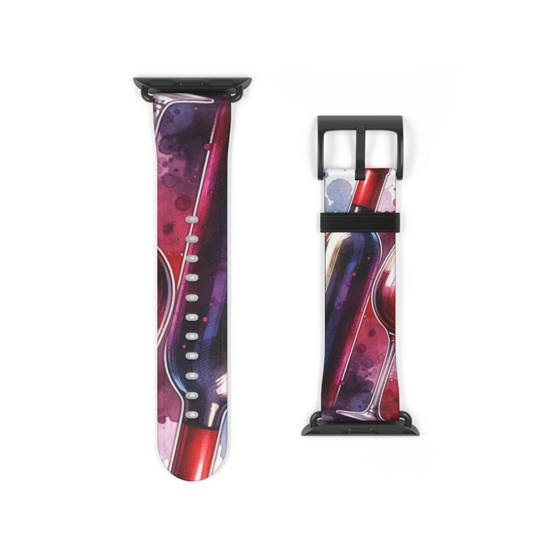 Colorful Wine-Inspired Watch Band - Perfect Gift for Wine Lovers