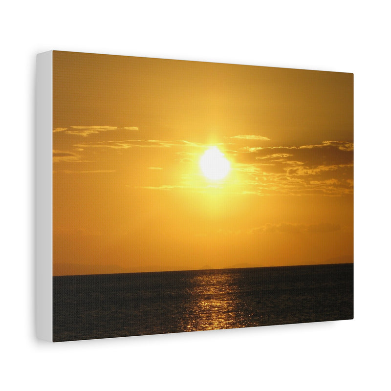 Sunset Canvas Wall Art - 1.25" Stretched Matte Finish
