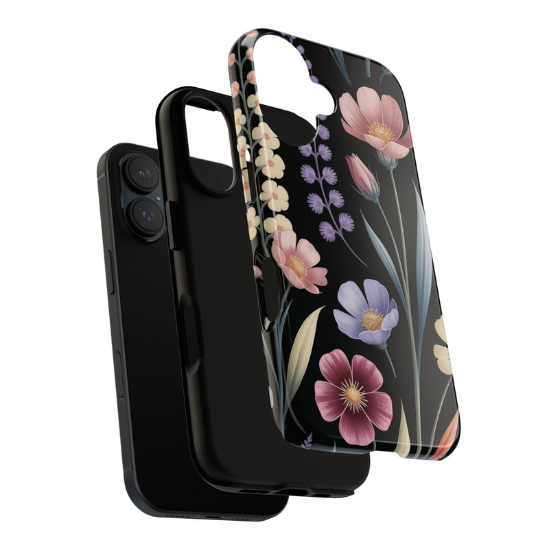 Floral Phone Case - Tough Cases with Elegant Botanical Design