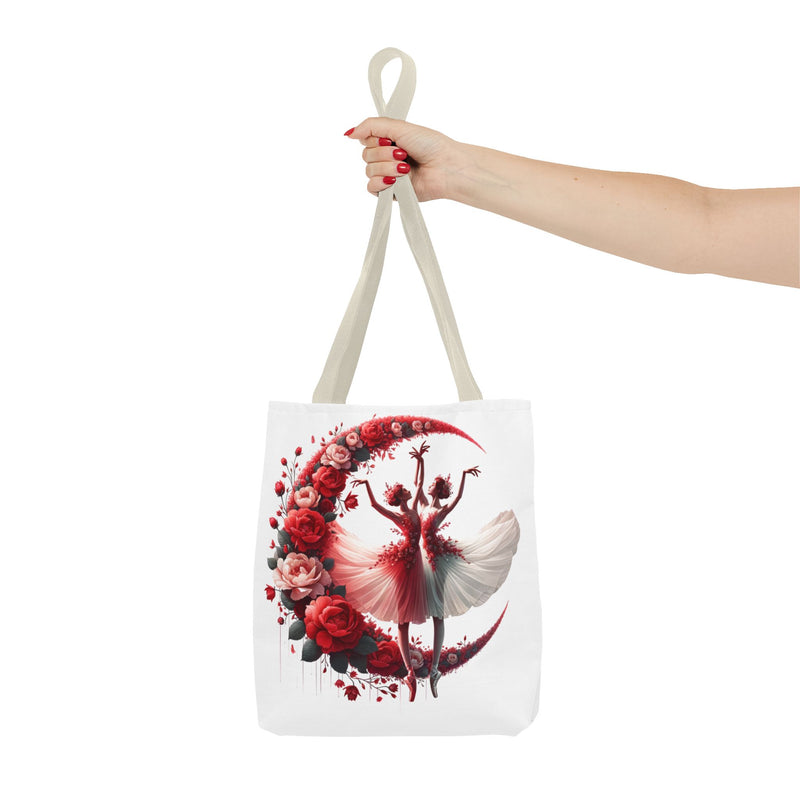 Elegant Floral Ballerina Tote Bag - Perfect for Dance Lovers & Special Occasions