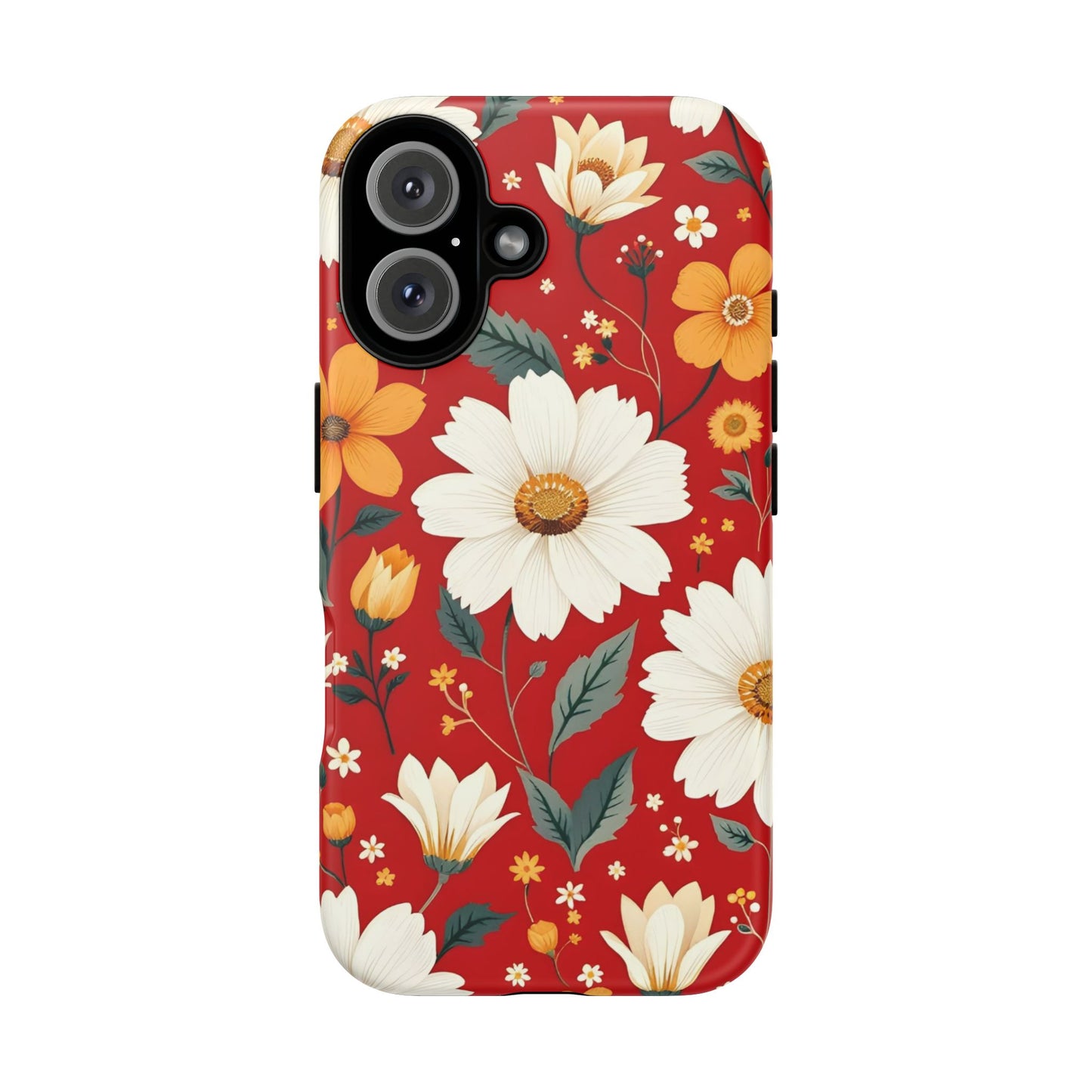 Floral Tough Phone Case | Durable Protection with Vibrant Flowers