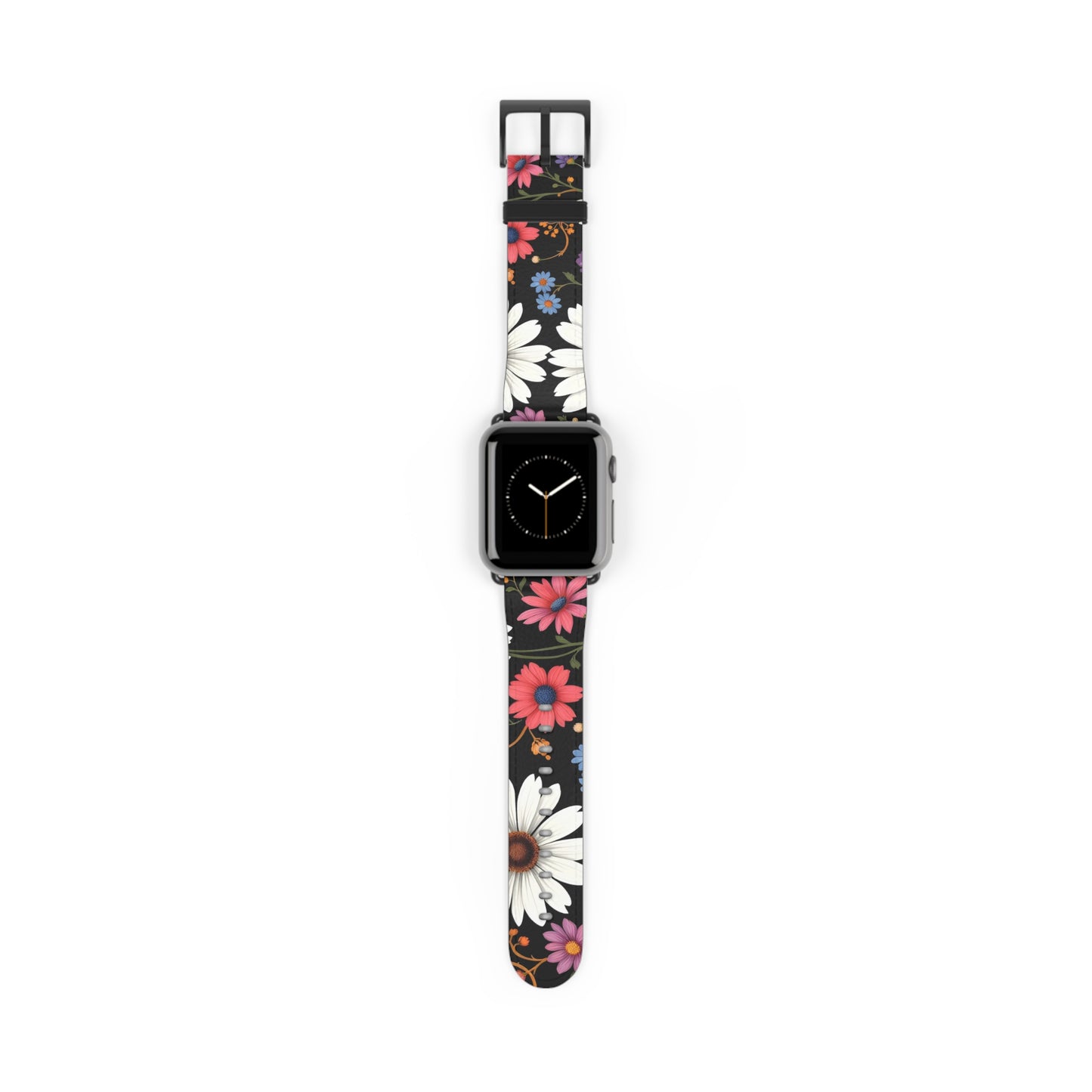 Floral Print Watch Band - Stylish Accessory for Spring & Summer