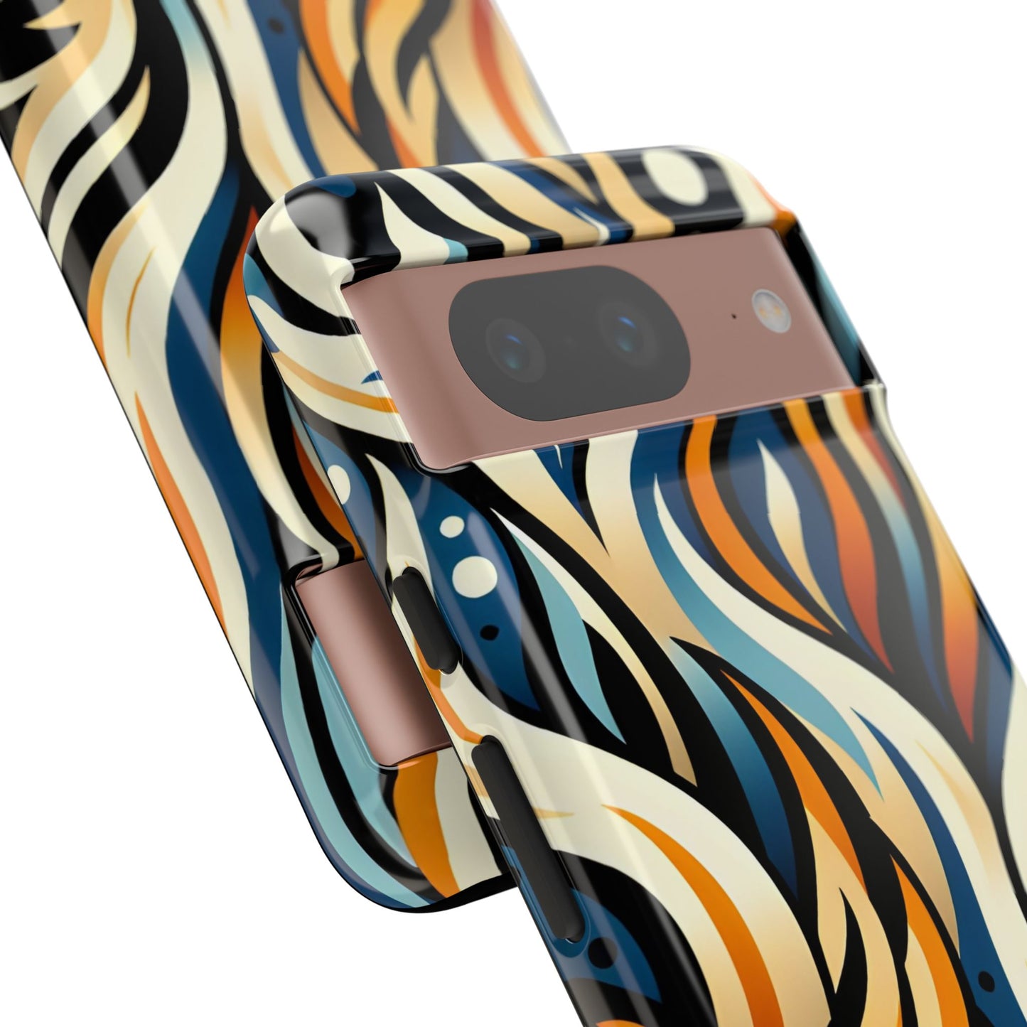 Vibrant Phone Case, Tough Cases, Bohemian Style, Colorful Phone Cover, Gift for Her, Travel Accessory