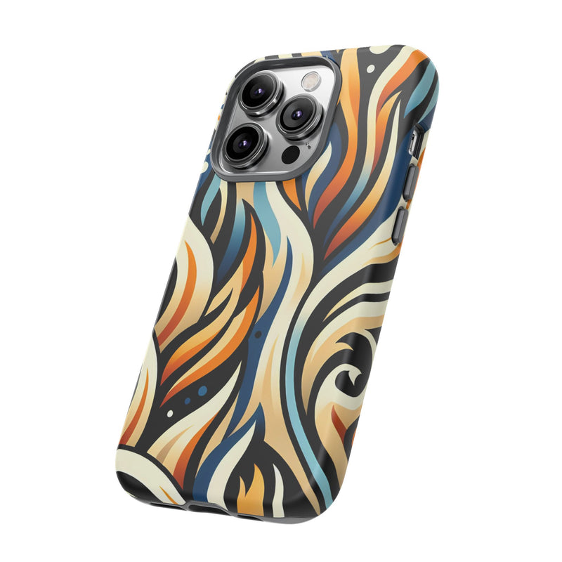 Vibrant Phone Case, Tough Cases, Bohemian Style, Colorful Phone Cover, Gift for Her, Travel Accessory