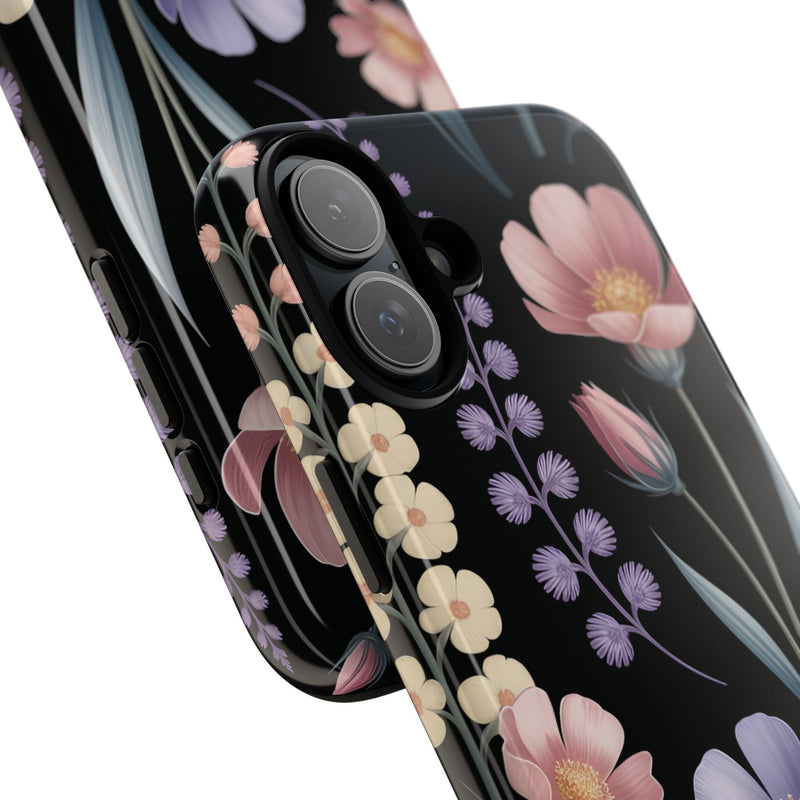 Floral Phone Case - Tough Cases with Elegant Botanical Design