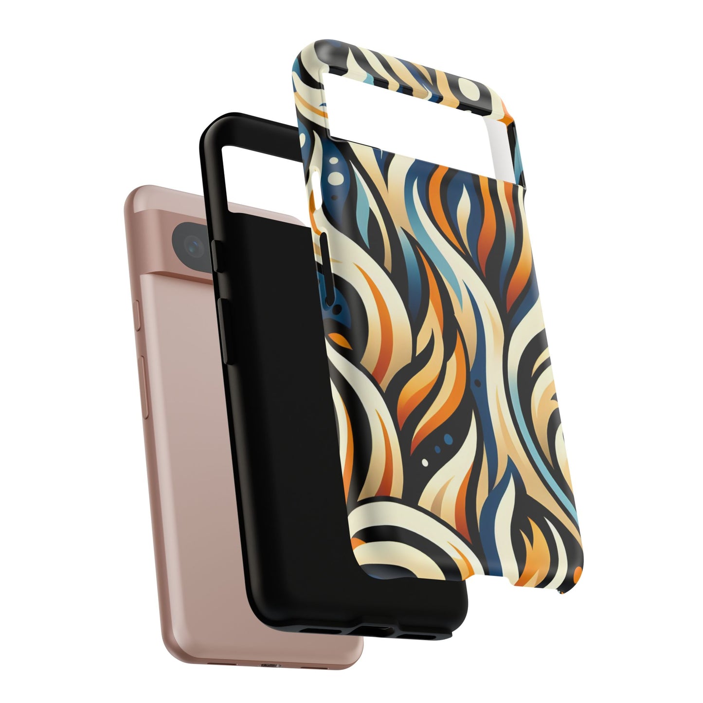 Vibrant Phone Case, Tough Cases, Bohemian Style, Colorful Phone Cover, Gift for Her, Travel Accessory