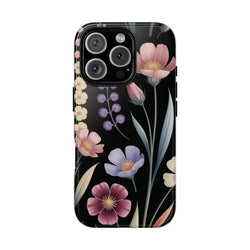 Floral Phone Case - Tough Cases with Elegant Botanical Design