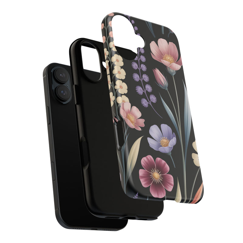 Floral Phone Case - Tough Cases with Elegant Botanical Design