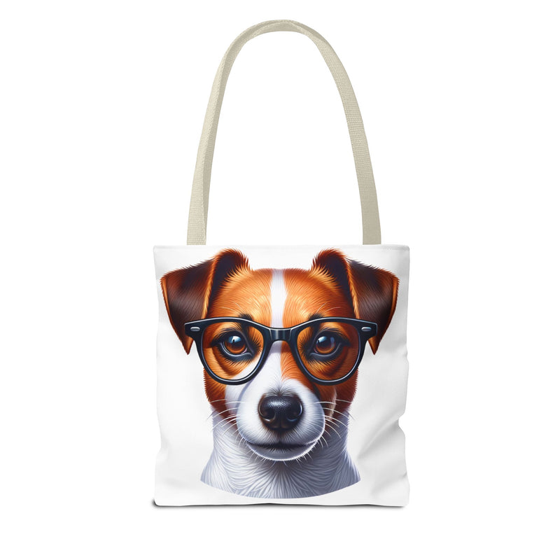 Cool Dog Tote Bag with Glasses - Perfect for Pet Lovers and Everyday Use