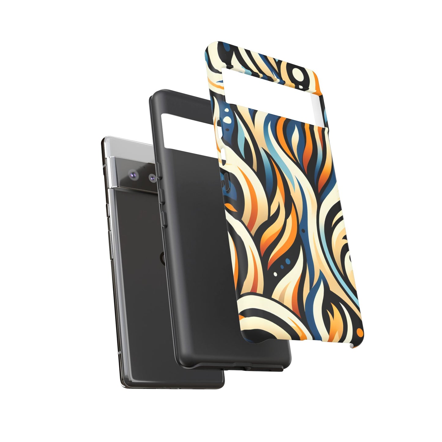 Vibrant Phone Case, Tough Cases, Bohemian Style, Colorful Phone Cover, Gift for Her, Travel Accessory