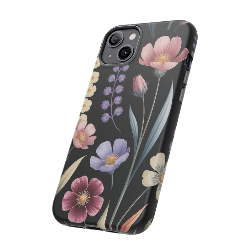 Floral Phone Case - Tough Cases with Elegant Botanical Design