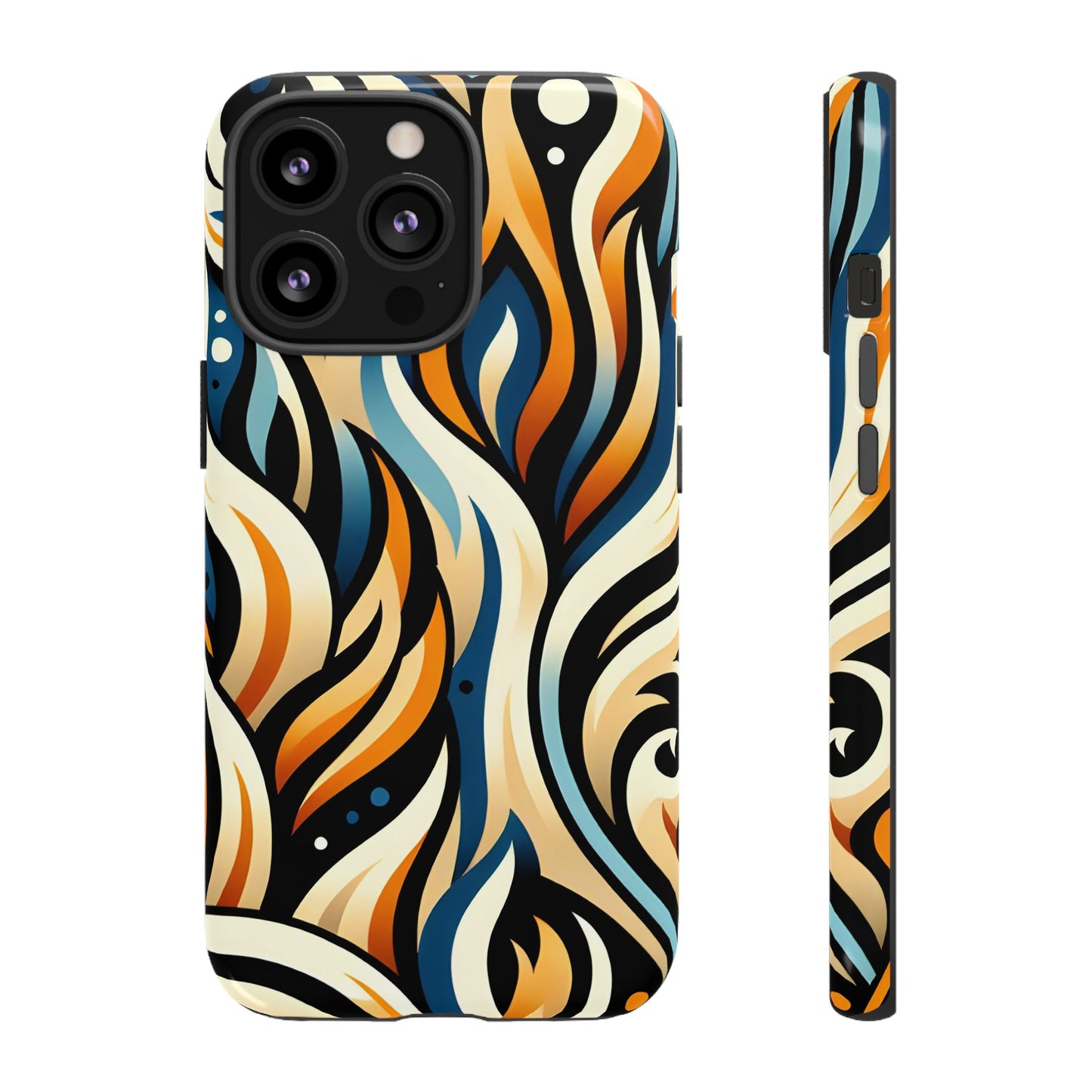 Vibrant Phone Case, Tough Cases, Bohemian Style, Colorful Phone Cover, Gift for Her, Travel Accessory