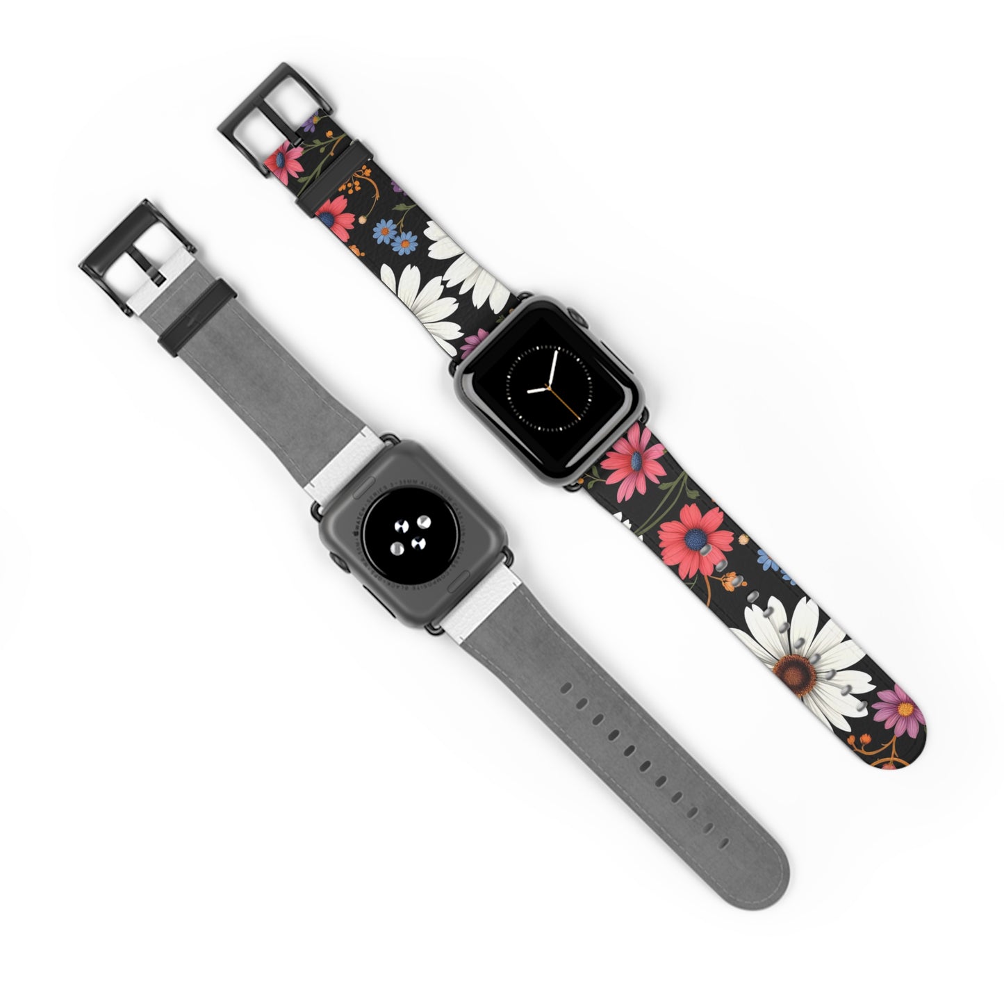 Floral Print Watch Band - Stylish Accessory for Spring & Summer