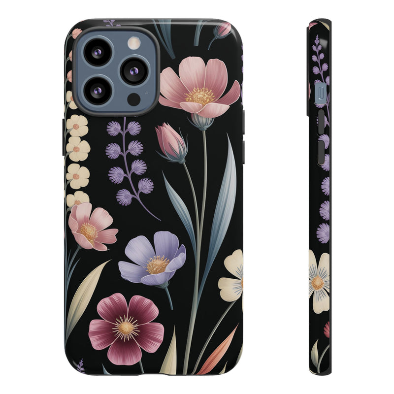 Floral Phone Case - Tough Cases with Elegant Botanical Design