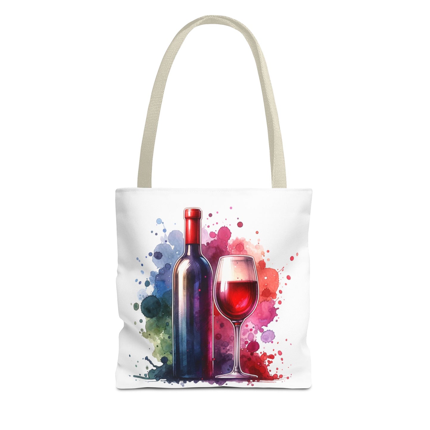 Vibrant Wine Lover's Tote Bag - Perfect for Gifting and Everyday Use