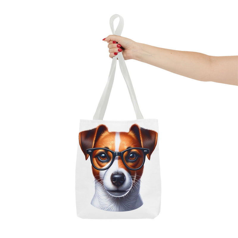 Cool Dog Tote Bag with Glasses - Perfect for Pet Lovers and Everyday Use