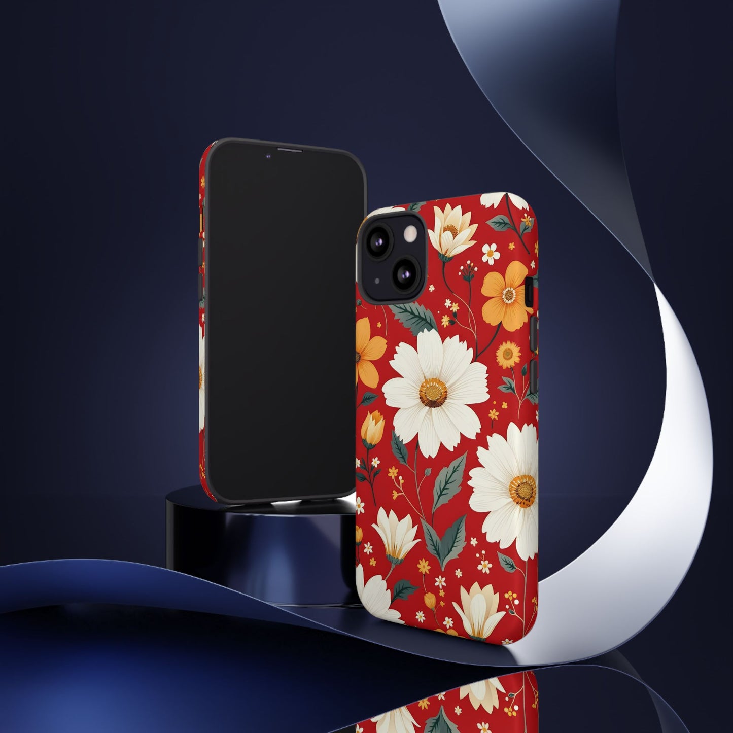 Floral Tough Phone Case | Durable Protection with Vibrant Flowers