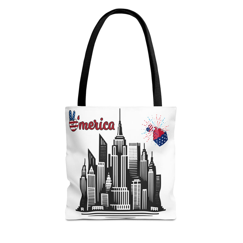 Patriotic NYC Tote Bag - Celebrate America with Style