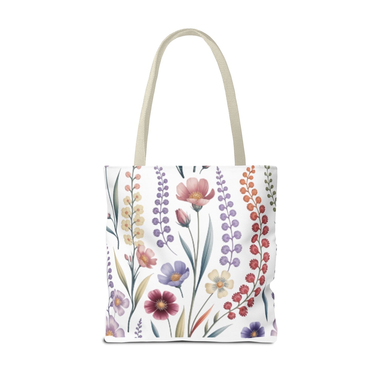Floral Tote Bag, Stylish Shopping Bag, Reusable Grocery Tote, Summer Outing Purse, Eco-Friendly Gift, Flower Pattern Accessory